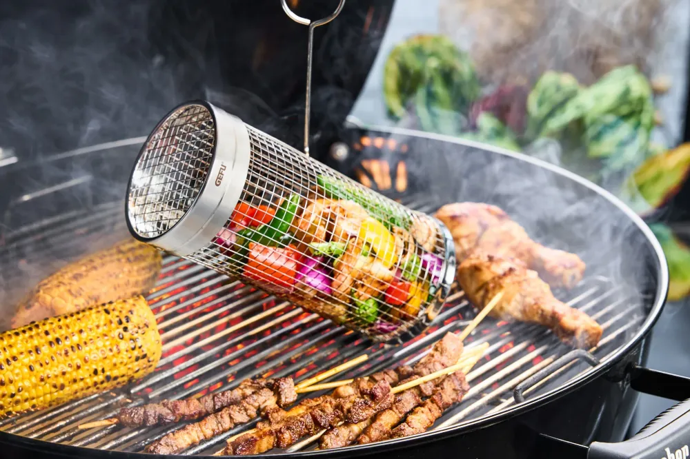 Gefu BBQ Groentemand rond