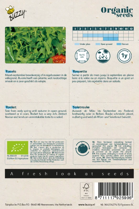 Rucola Buzzy Organic