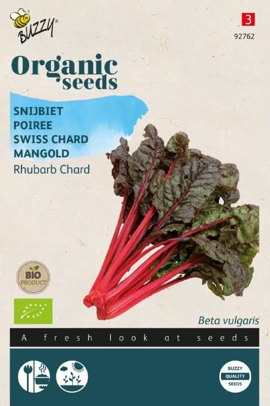 Snijbiet (rood) Buzzy Organic