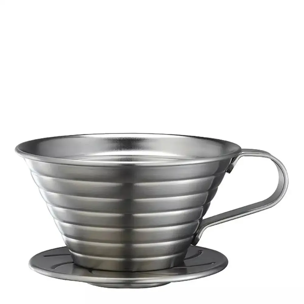 Tiamo roestvrijstalen dripper - K02