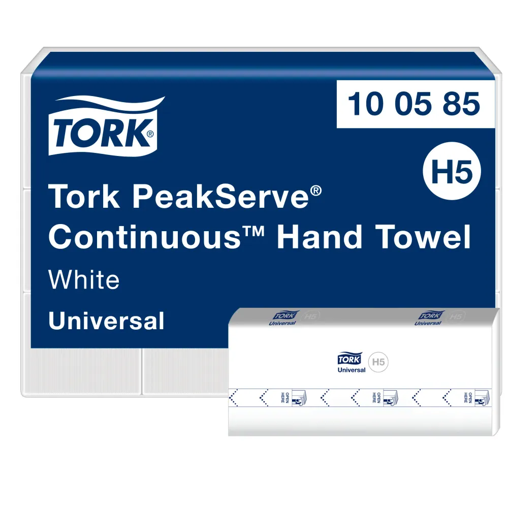 Tork PeakServe® Continu™ Handdoek 1-laags 4920 stuks H5 (100585)