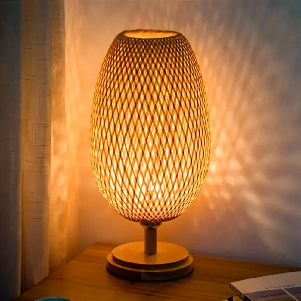 BambooGlow™ | Sfeervolle bamboe lamp voor een warme uitstraling