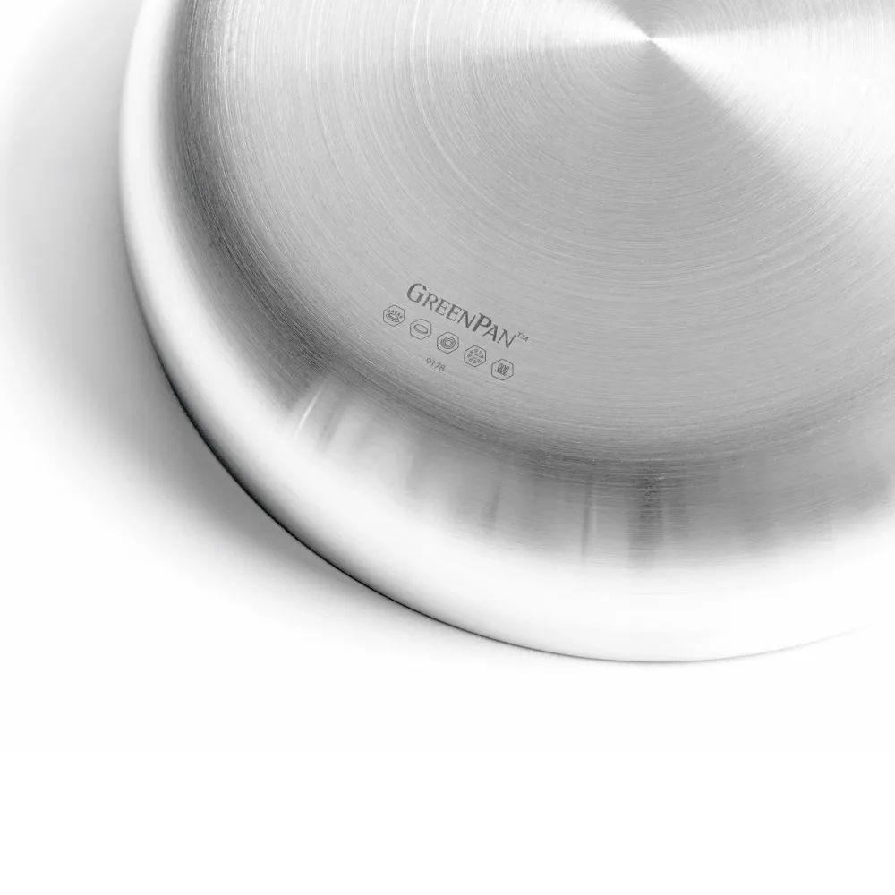 Venice Pro Hapjespan 30cm met deksel GreenPan NL