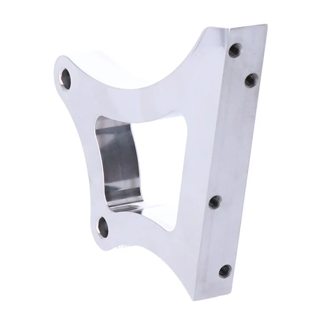 Cpv, Sólo Soporte Para Porta Matrículas (Montaje Lateral) Aluminio Pulido Para Harley Davidson Staal en Essenhout