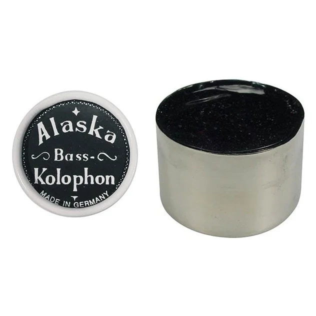 Geipel ROB-60-M Alaska hars voor contrabas, medium, rond groot, aluminium doos