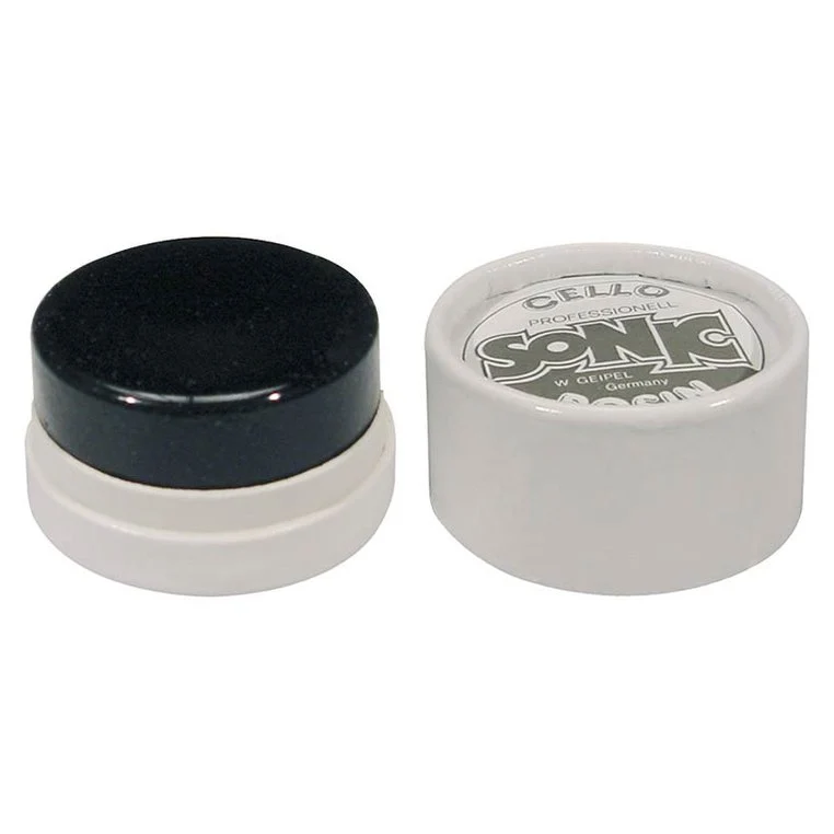 Geipel ROC-055 hars voor cello donker, rond, groot, doosje