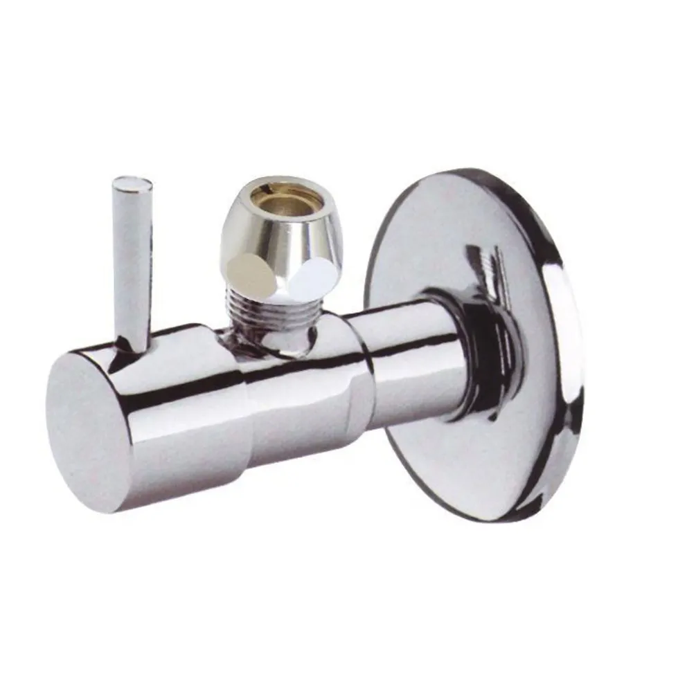 Design-Upper hoekstopkraan 1/2 x 3/8 (10 mm knel) Chroom