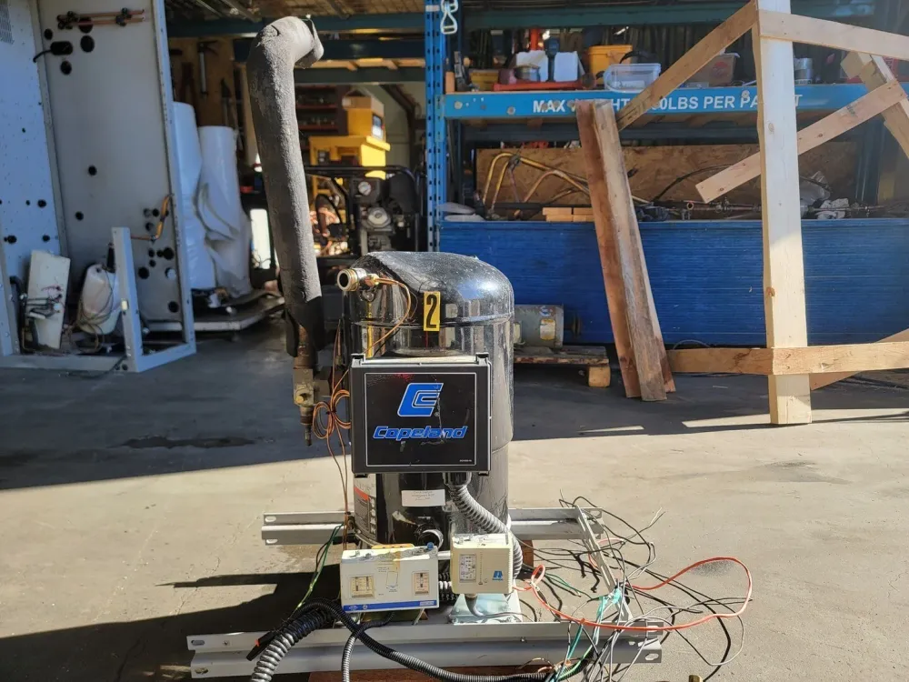 125,000 BTUH Scroll Compressor ZR12M3-TWD-961, w/ Pressure Switch