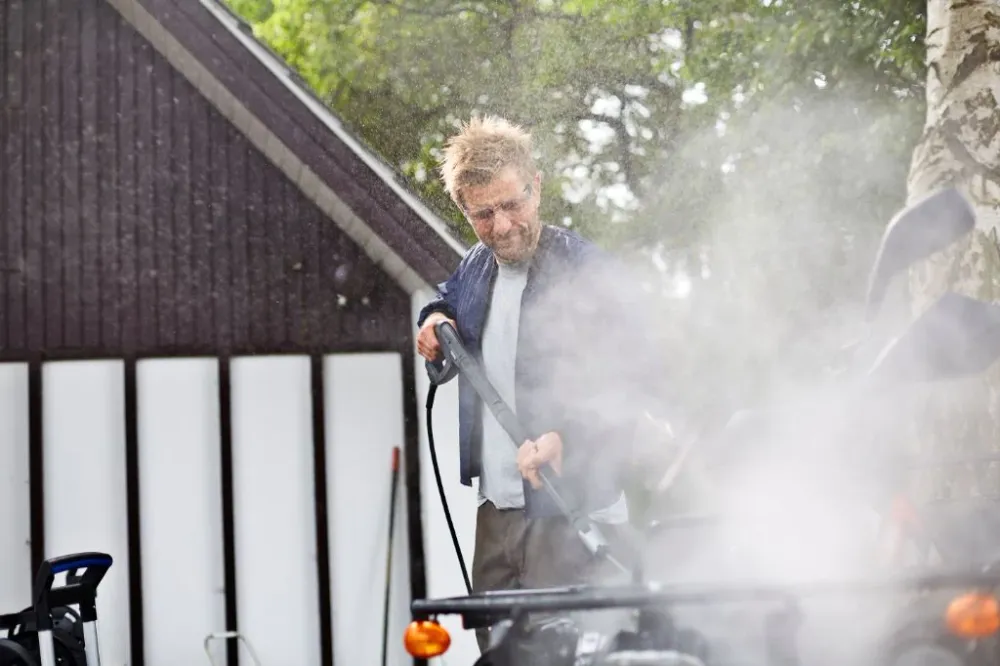 Gewaardeerd 180-10 High pressure washer voor zware reiniging