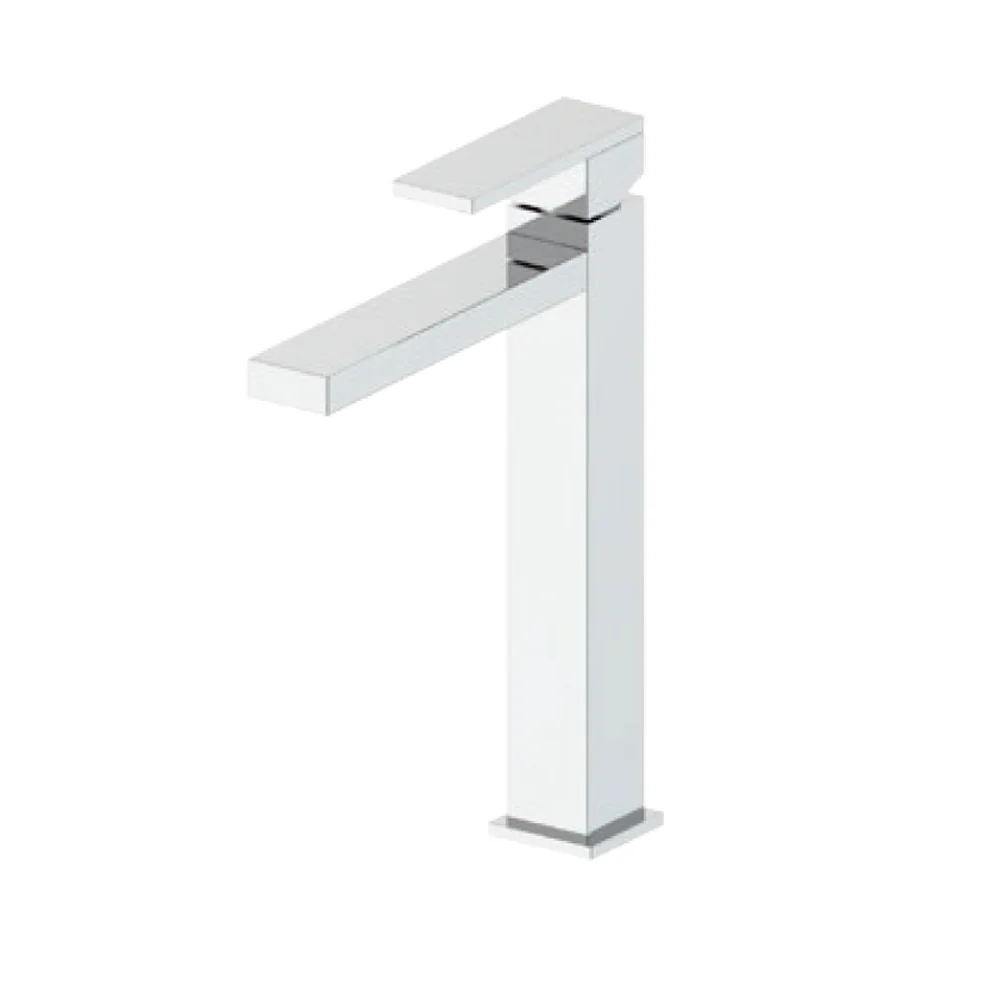 Tuin oprit Single-lever high basin mixer Square click-clack drain plug