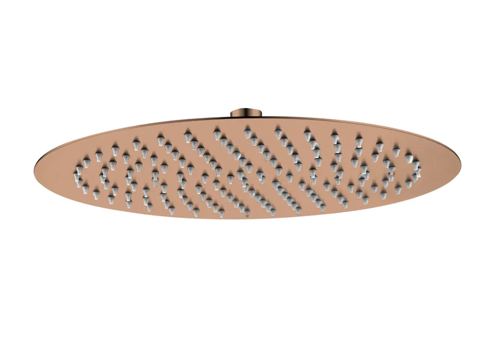Dijon regendouche rond 300mm Sunny Bronze