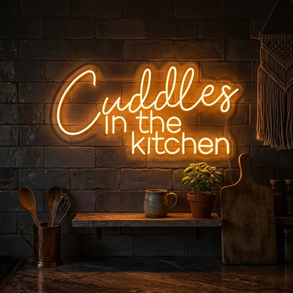 "Cuddles Kitchen" Neon Verlichting