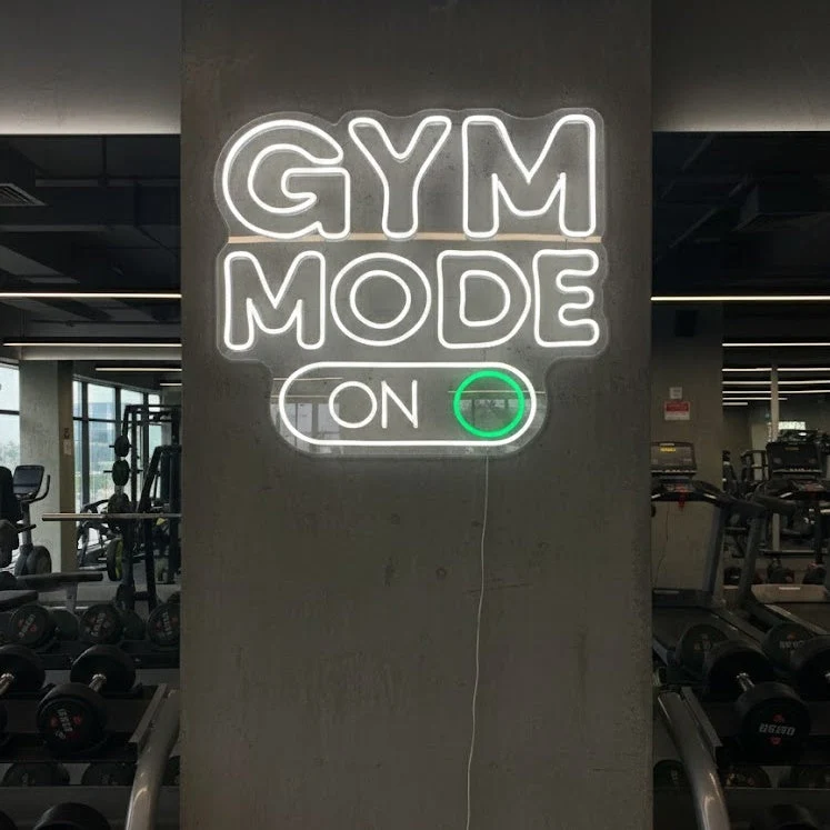 "Gym Mode On" Neon Verlichting