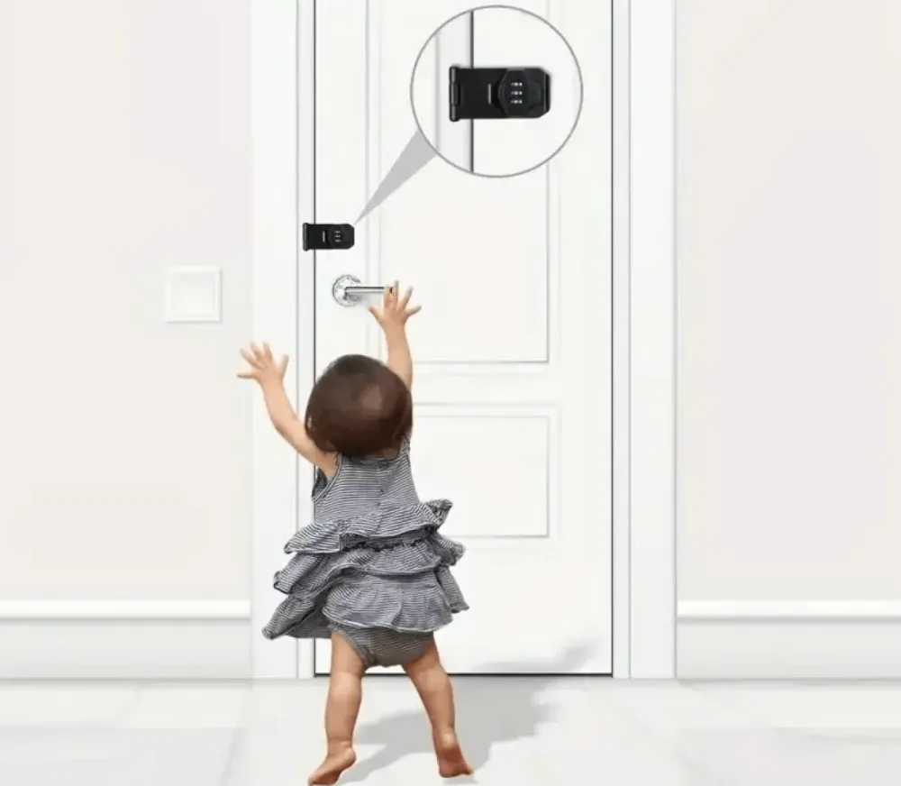 SecureLock – Sleutelloze combinatieslot van zinklegering en ijzer Cozey Maison
