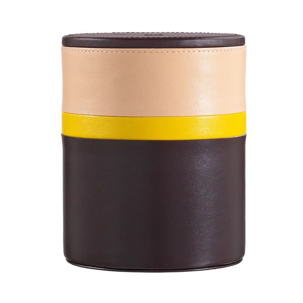 DUDU Design pot met deksel voor thuiskantoor 11x14cm, veelkleurige opbergbak, veelzijdige zakleger