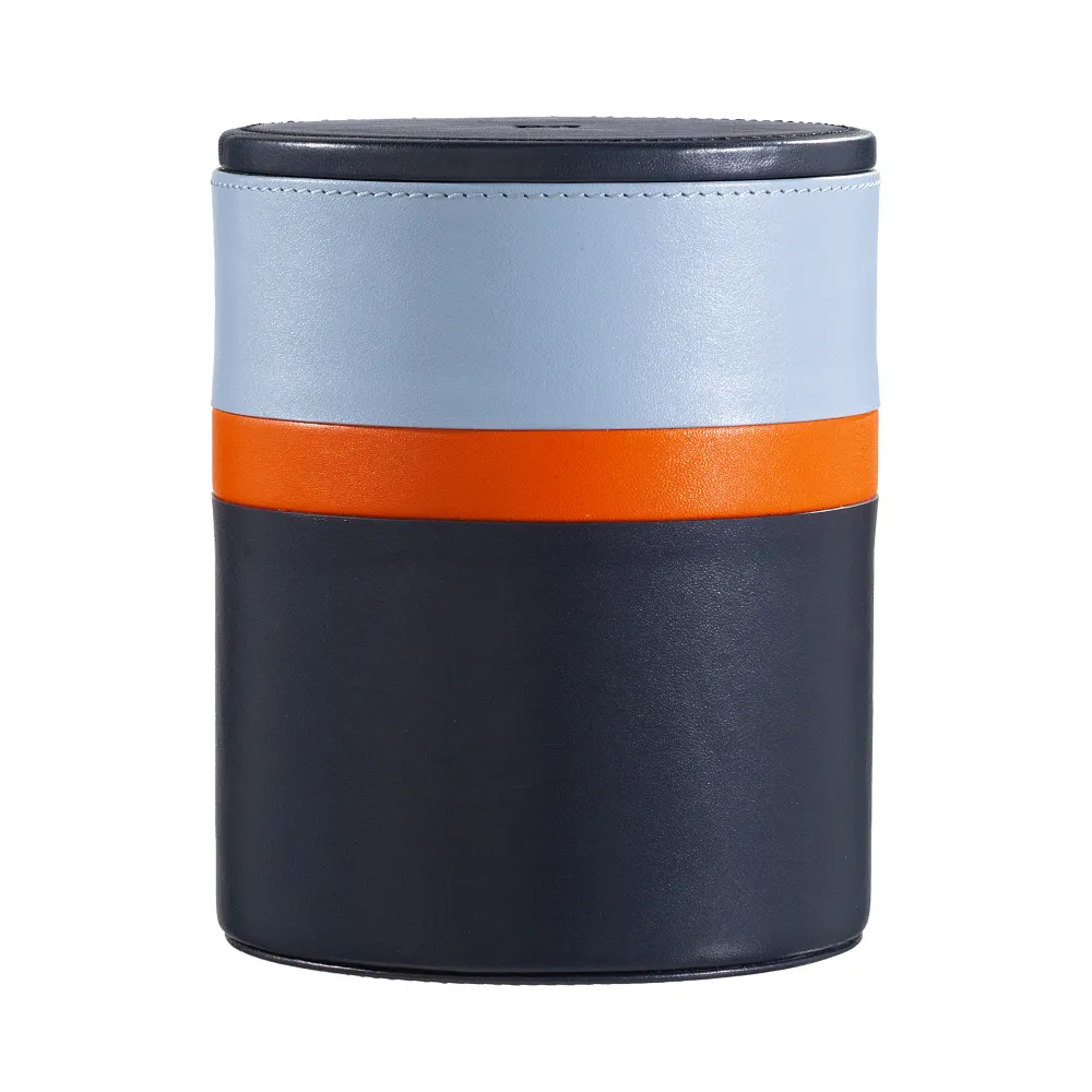 DUDU Design pot met deksel voor thuiskantoor 11x14cm, veelkleurige opbergbak, veelzijdige zakleger