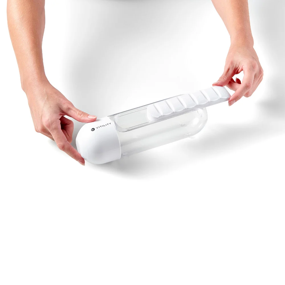 Vitility Waterfles met Pilorganiser Vitility - mixed.industries