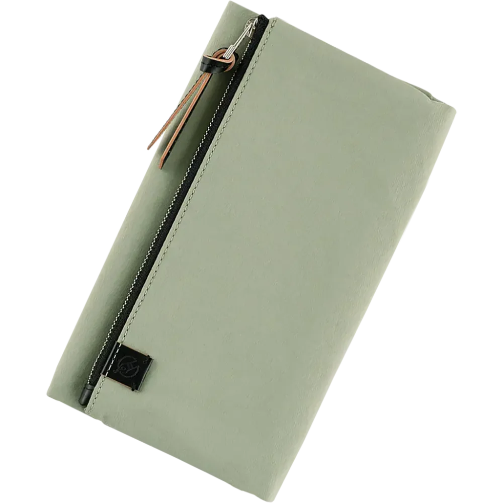 Hobonichi Weeks Cover - Tragen: Oakmoss - Lang & Slim - Zipper Closure