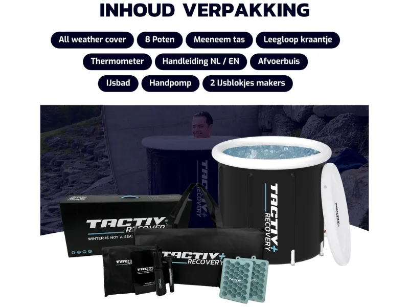 Tactiv Recovery ijsbad - Ultimate Pack
