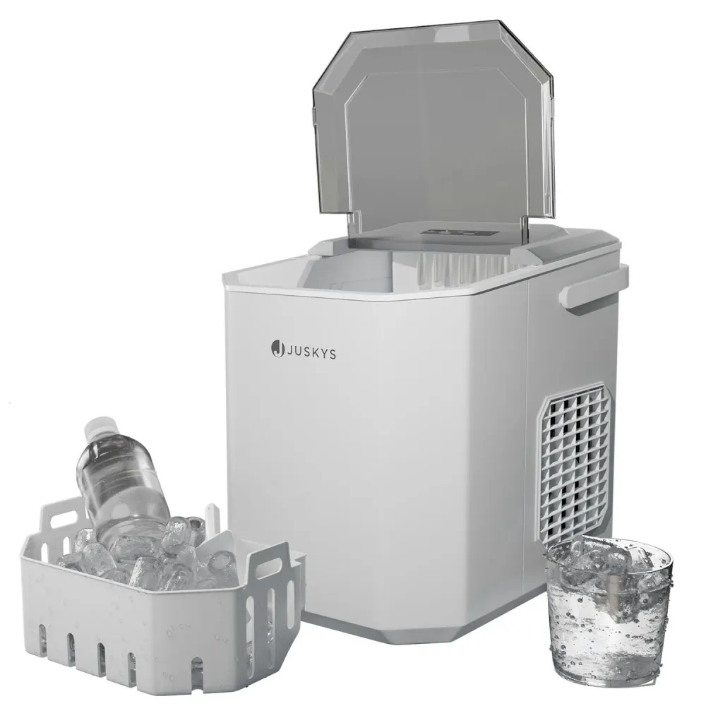 IJsblokjesmachine IceOracle - Wit Hosel