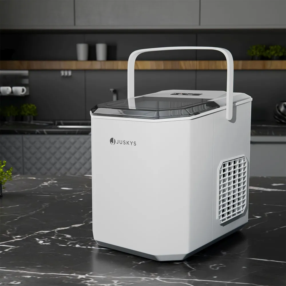 IJsblokjesmachine IceOracle - Wit Hosel