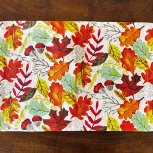 OT--003 Individuales Hojas de Otoño Rectangular x 8 MCM Home