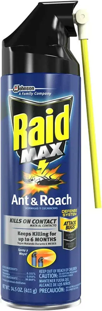 Knaagdierwerende Raid Max Ant and Roach Spray, 14.5 oz