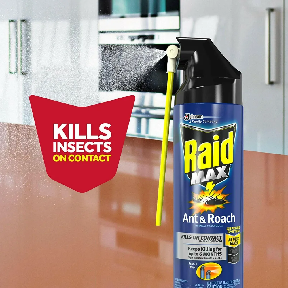 Knaagdierwerende Raid Max Ant and Roach Spray, 14.5 oz