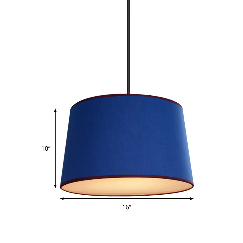 Drum Eetkamer Hanglamp Metaal Moderne Stijl Hanglamp voor Terras en Balkon