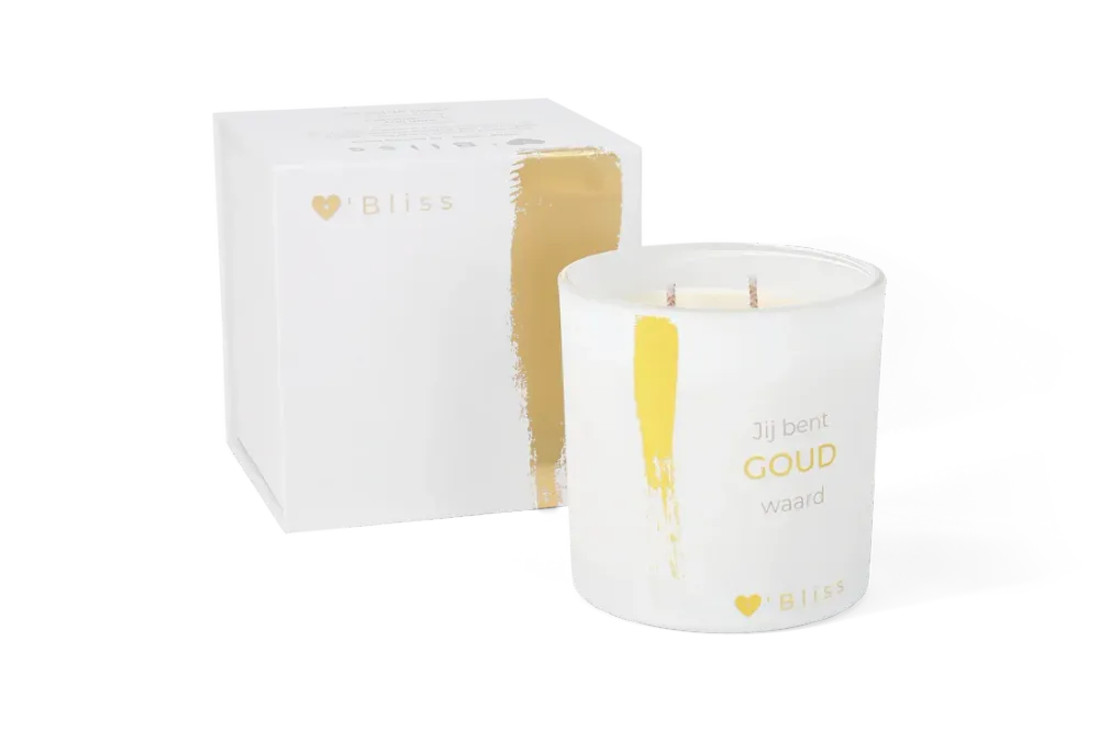 Candle XL - Goud waard O'Bliss