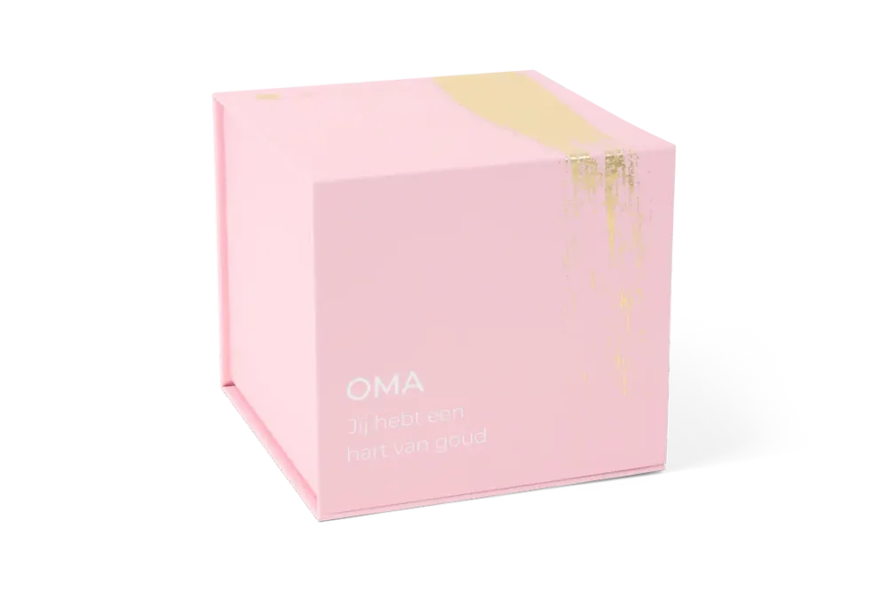 Candle XL - Oma hart van goud O'Bliss
