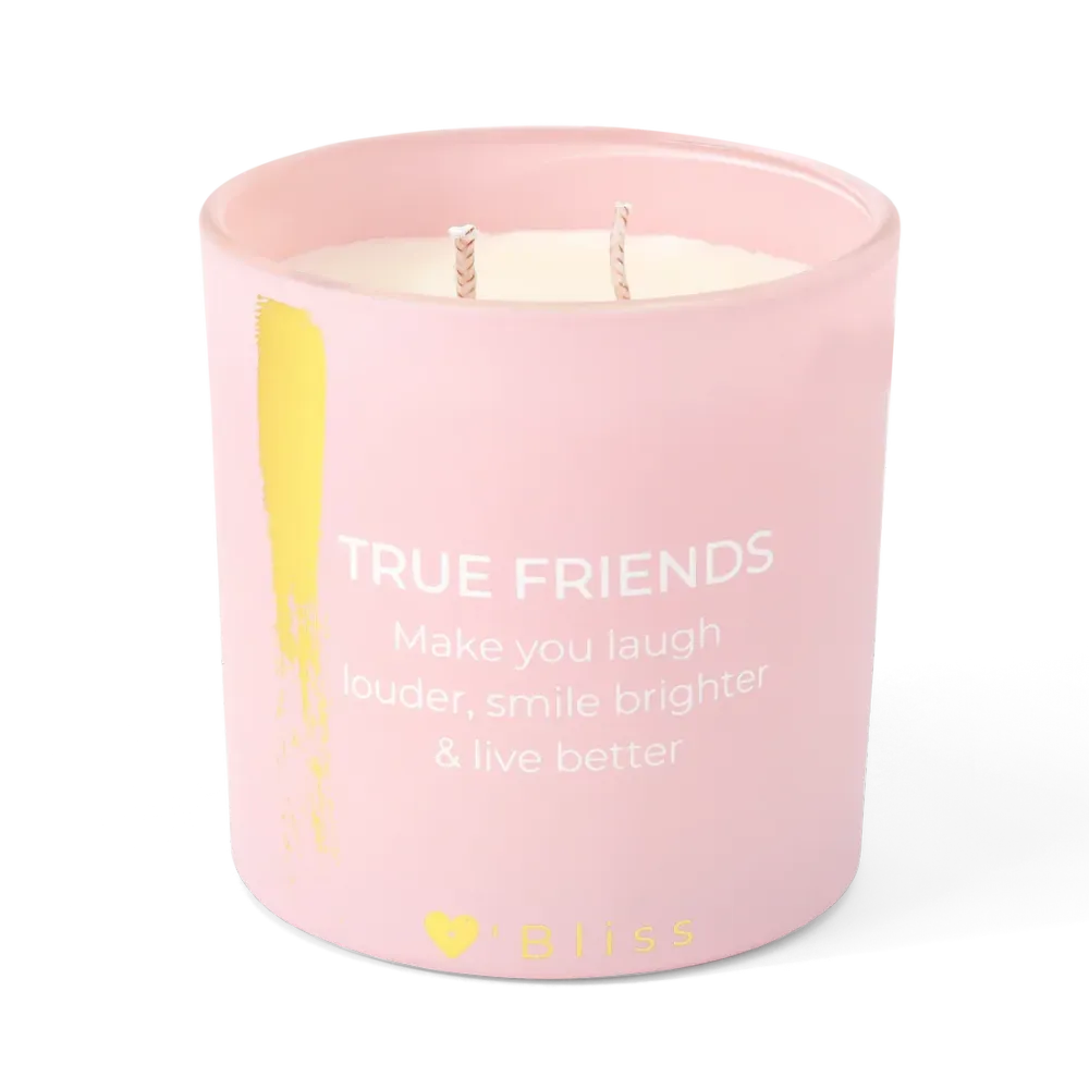 Candle XL - True friends O'Bliss