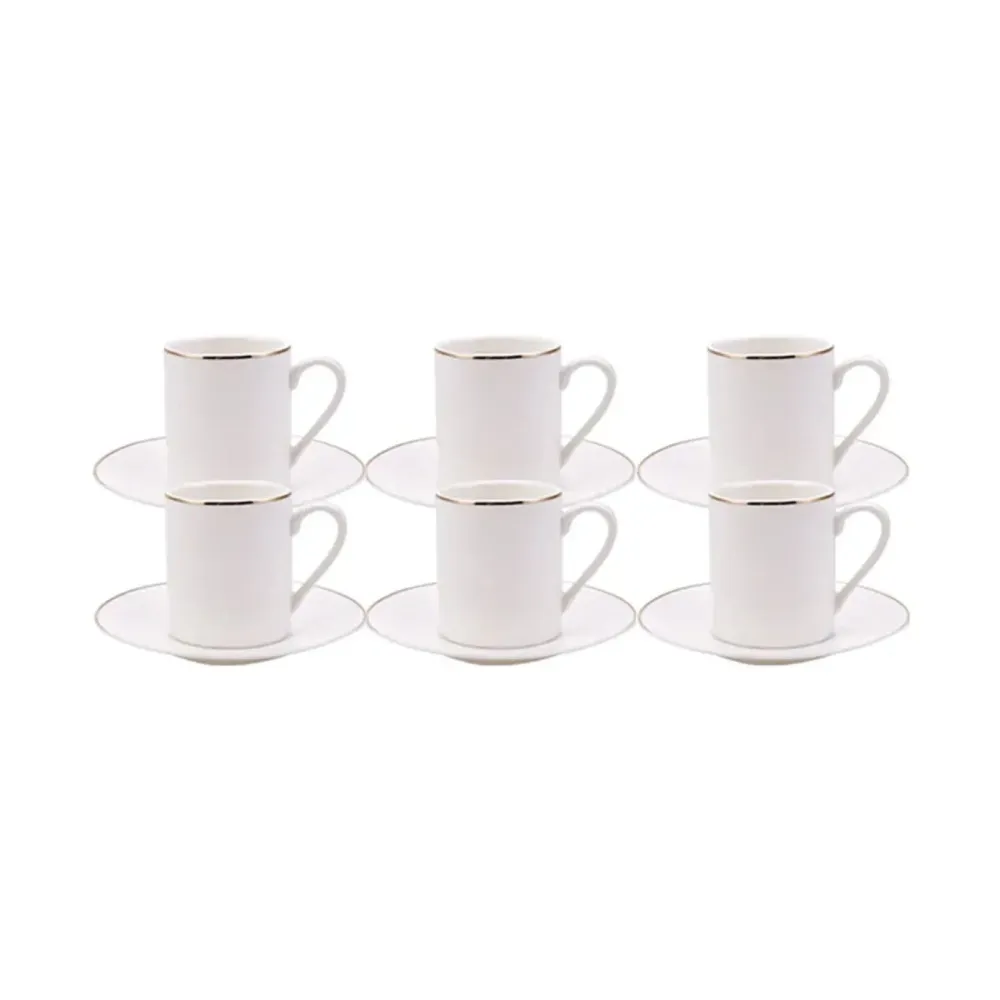 Karaca Elda 12-delige koffiekopjesset voor 6 personen