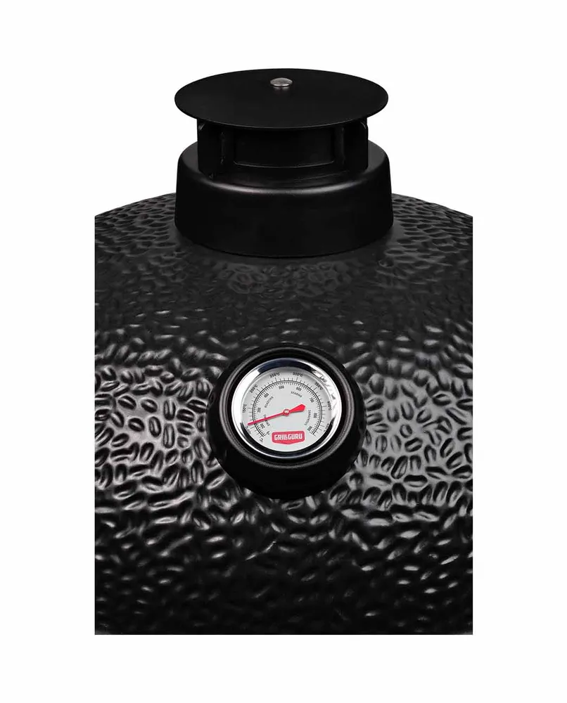 Grill Guru Large Kamado 'Prime Satin Black' GGP301-SB
