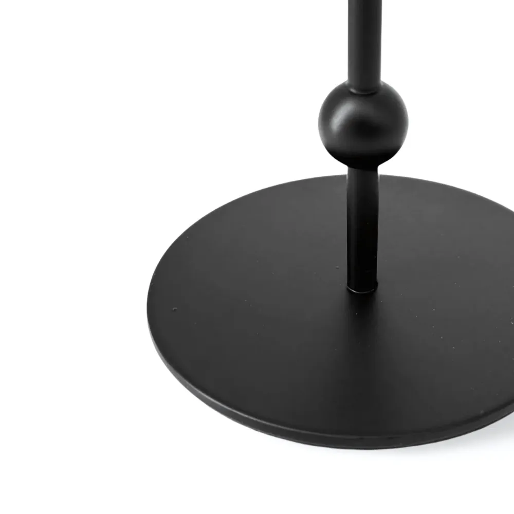 Design Kandelaar Zwart - Set 2 Boltze