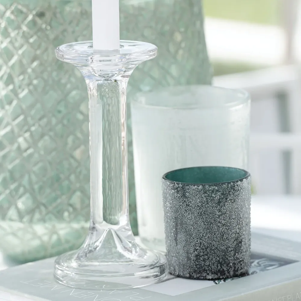 Moderne Kandelaar Glas Design 18.5 cm Jolipa