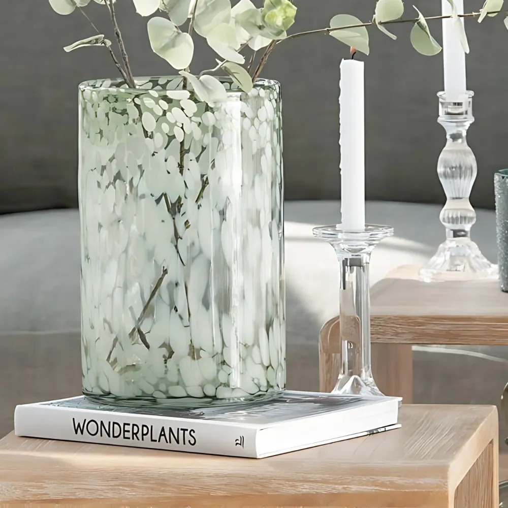 Moderne Kandelaar Glas Design 18.5 cm Jolipa