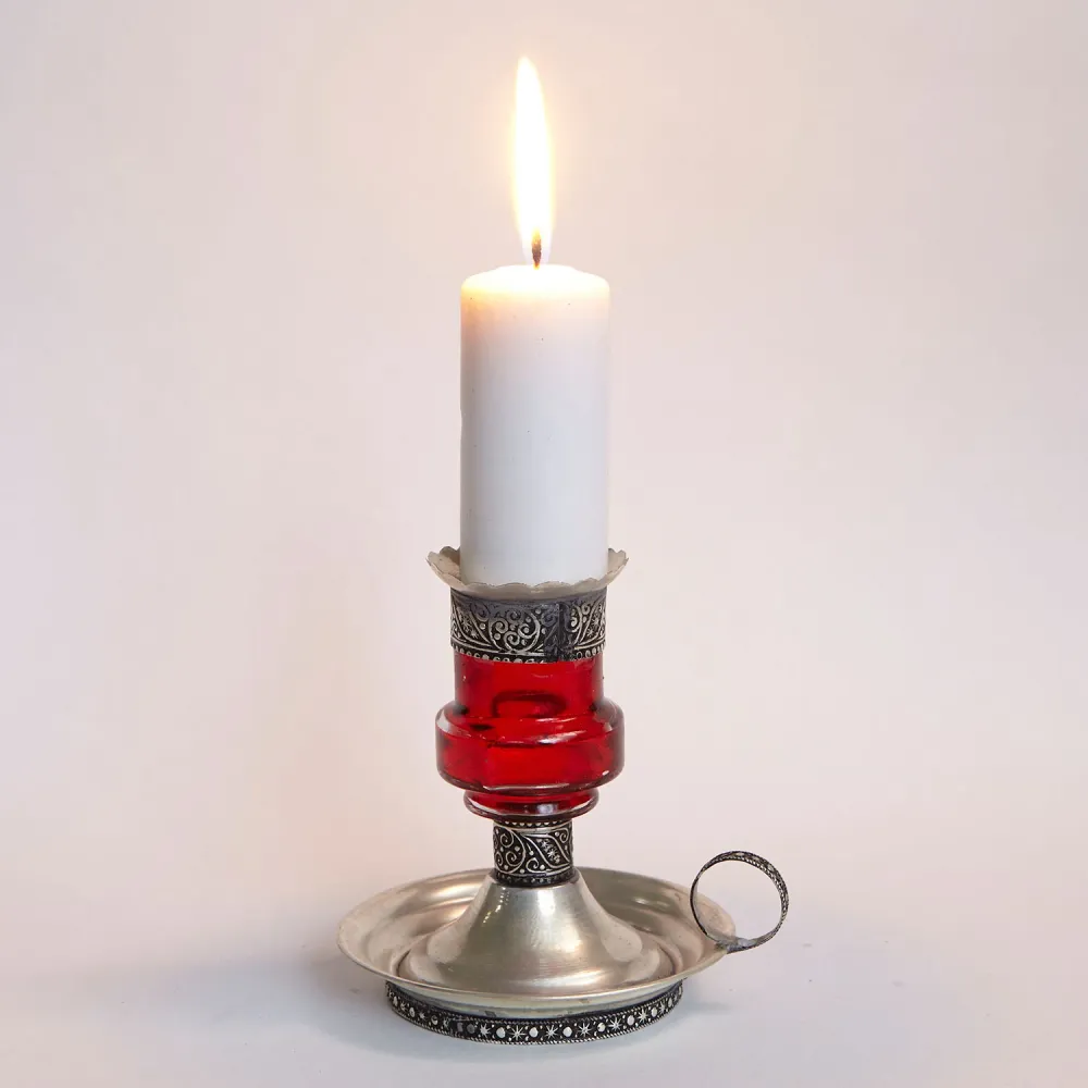 Kandelaar Aladin Rood