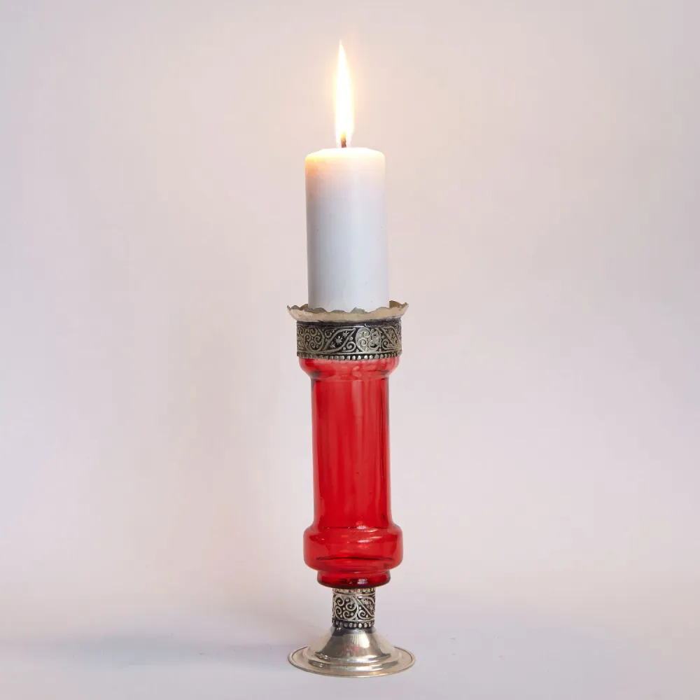 Kandelaar Manar Rood