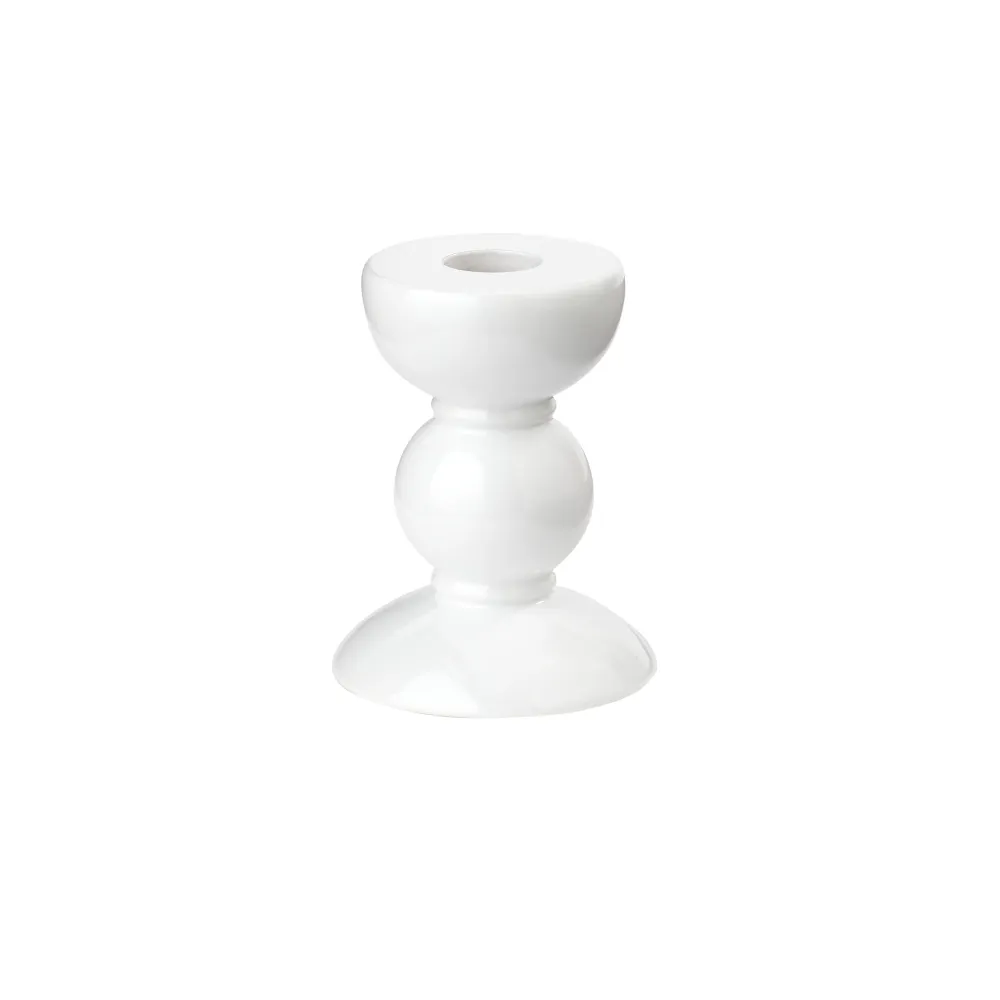 Kleine Witte Kloskandelaar - 10cm