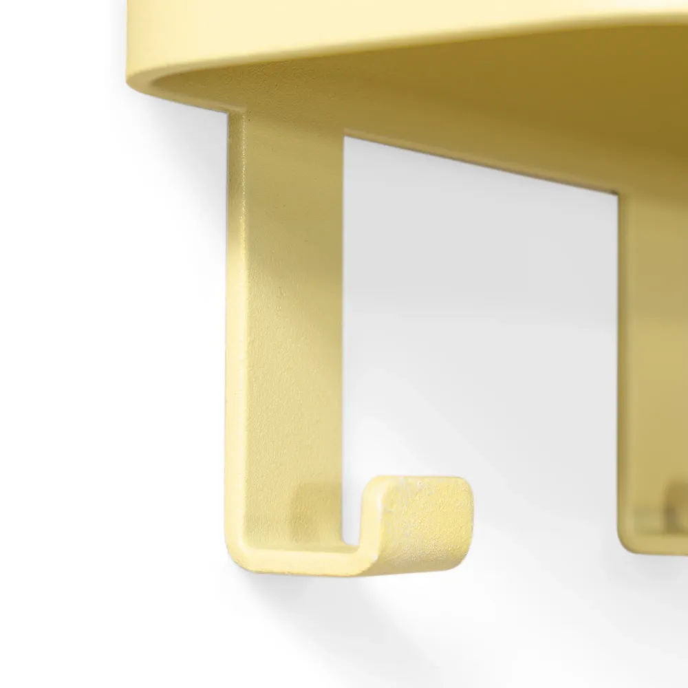 Spinder Design DAX PLAY 3 wandkapstok Butter Yellow
