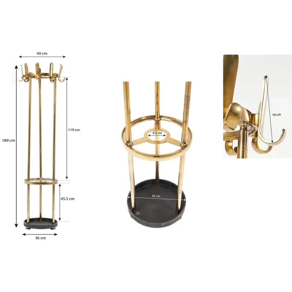 Kare Design Kapstok Gala goud