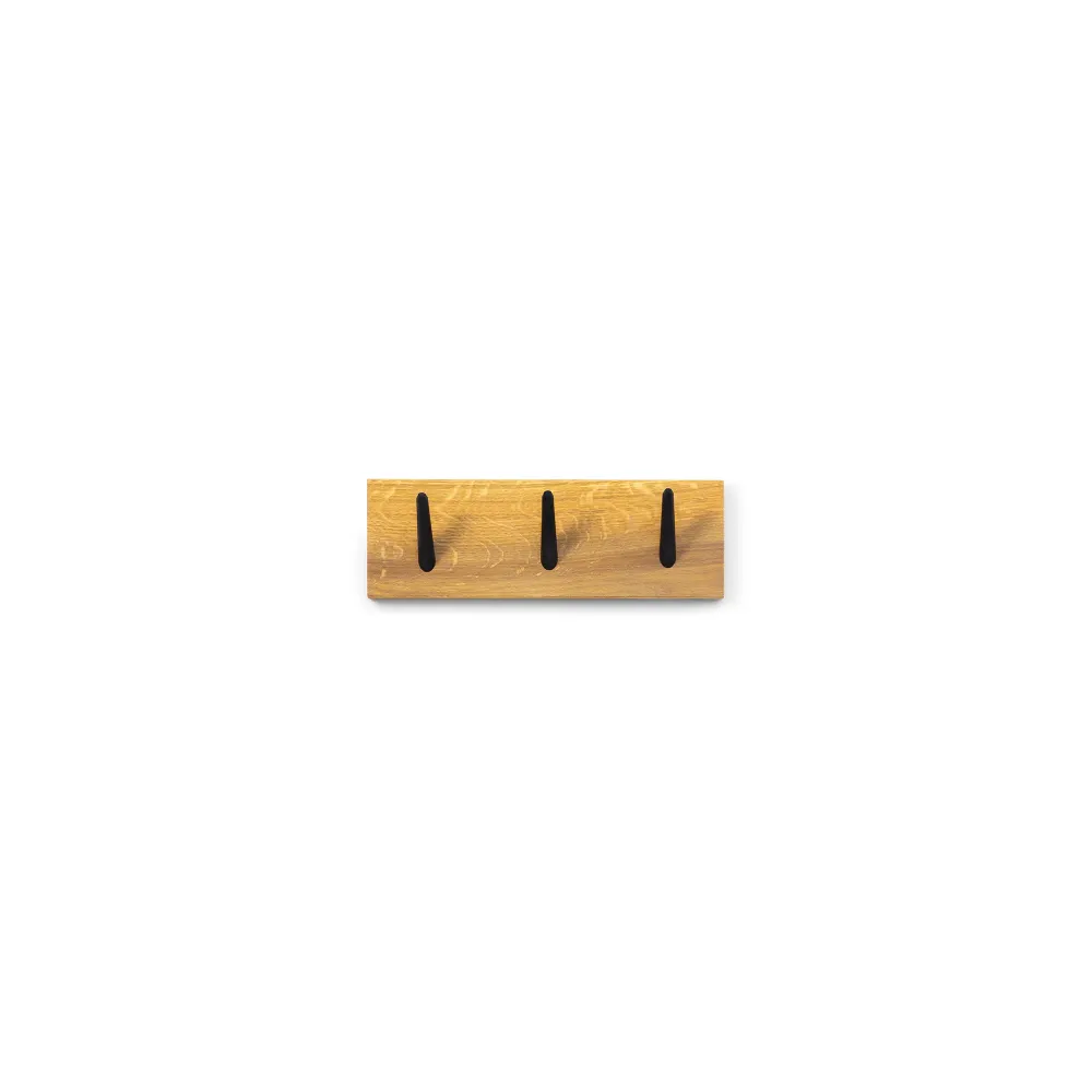 Spinder Design kapstok Nub 3 - Eiken - 3 haken