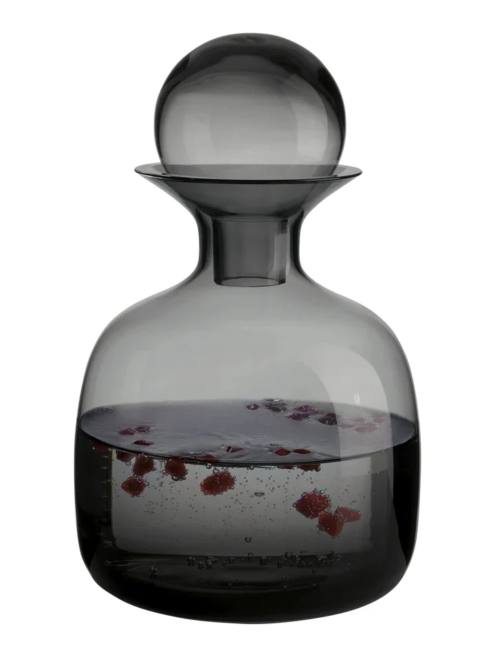 ASA Sarabi mondgeblazen karaf grijs 1.5 liter ASA Selection