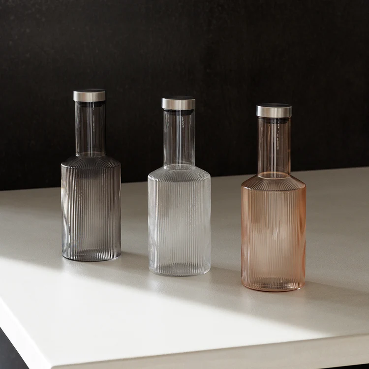 S|P Collection - Fles met dop 100cl smoked Ray SP Collection