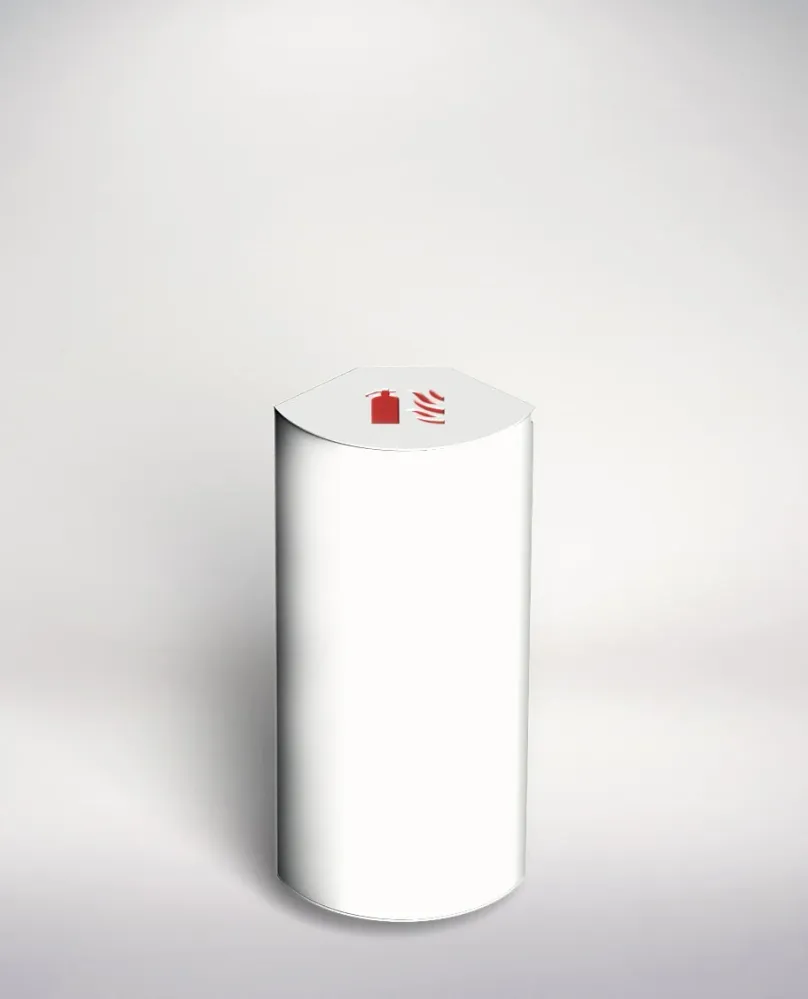 Brandblusser Wandkast Alto - Wit