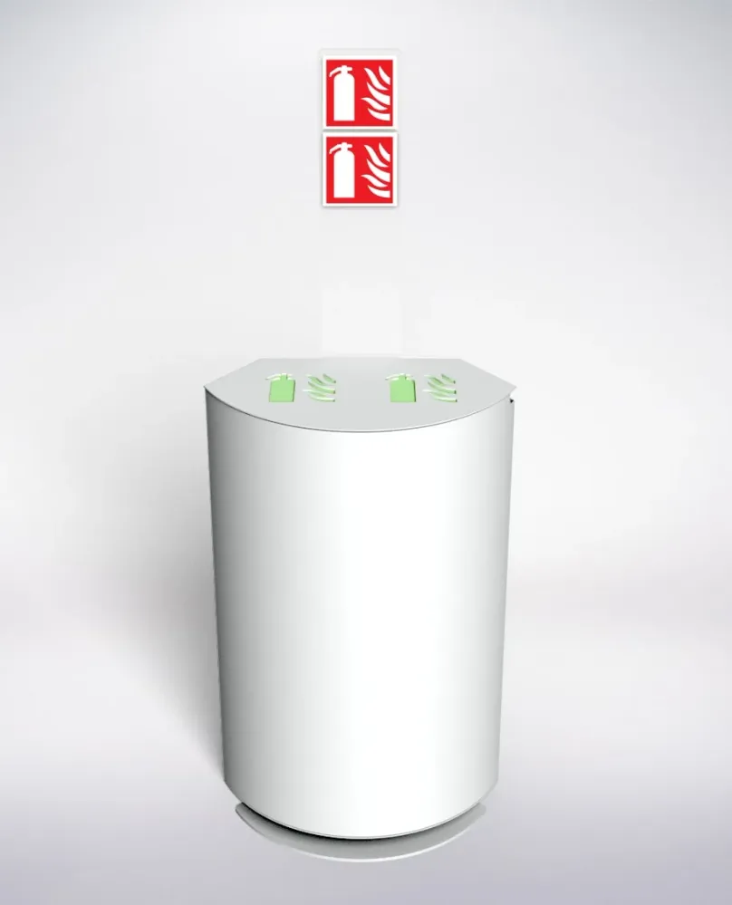 Dubbele brandblusser kast - Alto