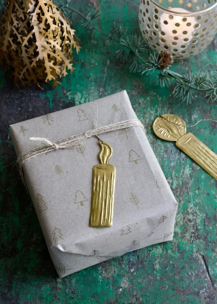 Kaars ornament DE WELDAAD