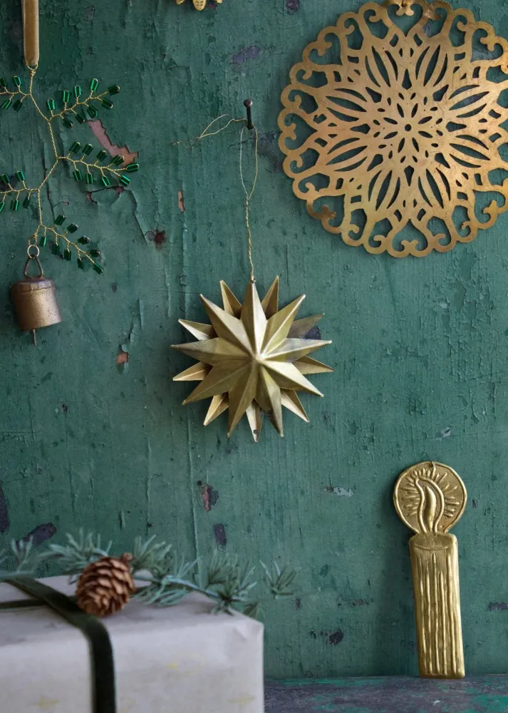 Kaars ornament DE WELDAAD