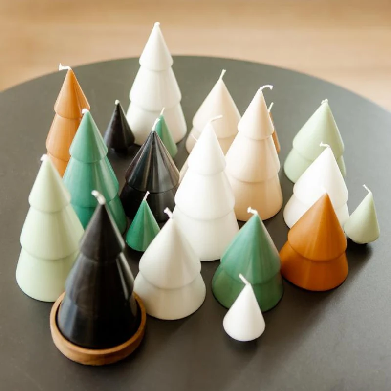 original home - kerstboom kaars - zwart - M